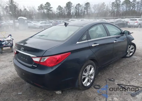 2013 Hyundai Sonata Limited z USA, uszkodzony, nr VIN 5NPEC4AC4DH529327